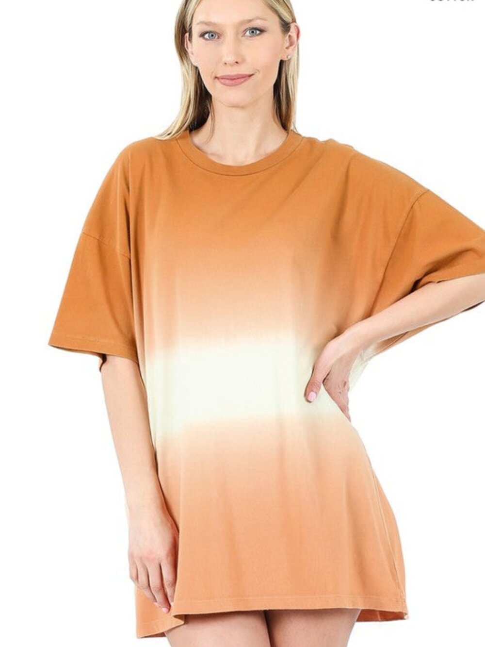 Oversize Dip Dye Tee